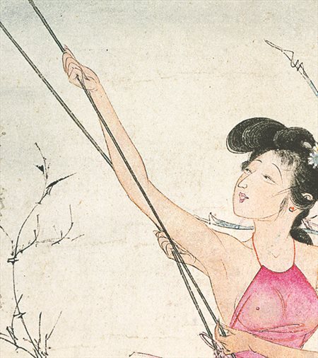连州-胡也佛的仕女画和最知名的金瓶梅秘戏图